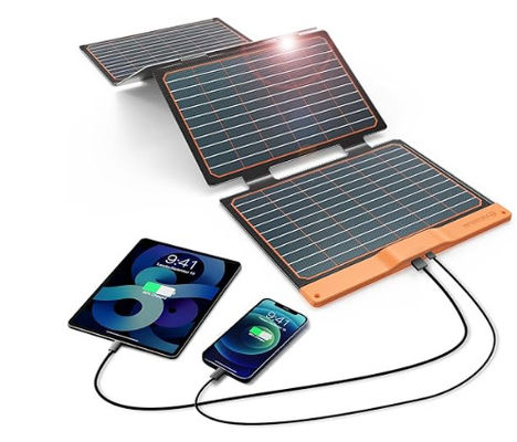 FT40 petit chargeur solaire portable USB mono-module cristallin IP67 étanche