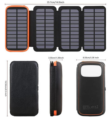 OEM 12V Portable Panneau solaire Chargeur de la banque solaire 27000mAh