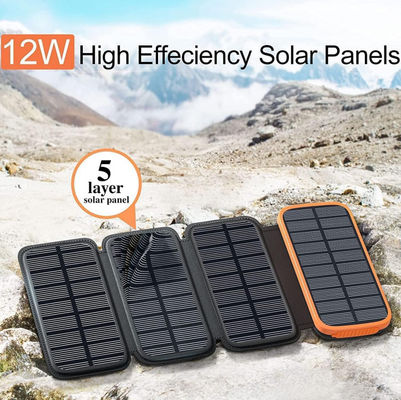 OEM 12V Portable Panneau solaire Chargeur de la banque solaire 27000mAh