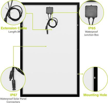 Module photovoltaïque hors réseau 250W 15V monocristallin