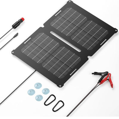 Chargeur solaire portable 12V 25W pour différentes applications