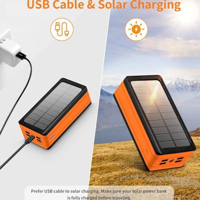 Chargeur de téléphone électrique portable sans fil 50000mAh