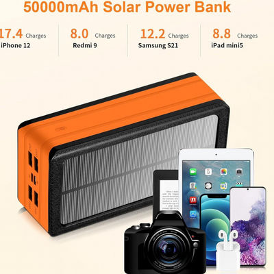 Chargeur de téléphone électrique portable sans fil 50000mAh