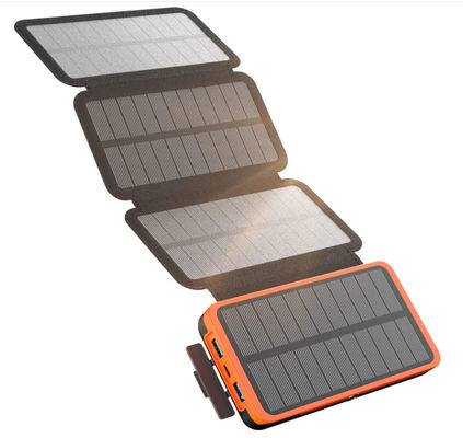 22.5W 27000mAh Chargeur solaire portable Banque d'alimentation Pour téléphone portable