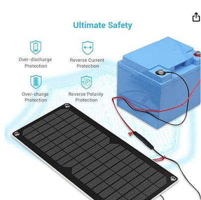 ODM USB Chargeur portable à énergie solaire de secours pour voiture bateau camion marine