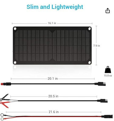 ODM USB Chargeur portable à énergie solaire de secours pour voiture bateau camion marine