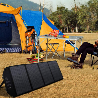 Module photovoltaïque monocristallin à charge rapide 12V 40w pour le camping en plein air