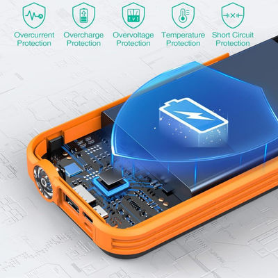 Chargeur solaire portable sans fil avec radio FM de 20000mAh