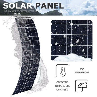 Kit de panneau solaire monocristallin USB de 300 W pour camping-car 50A 12-24V