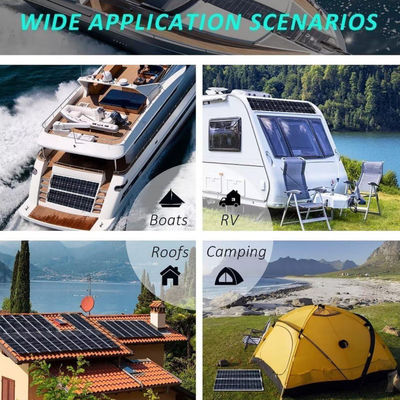 Kit de panneau solaire monocristallin USB de 300 W pour camping-car 50A 12-24V
