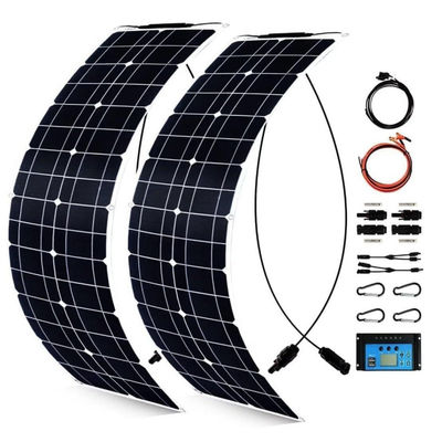 Kit de panneau solaire monocristallin USB de 300 W pour camping-car 50A 12-24V
