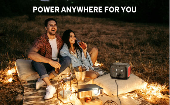 FTB70000 Power Bank avec générateur solaire de 350W, panneau solaire de 60W et kit de lumière LED USB de 10W