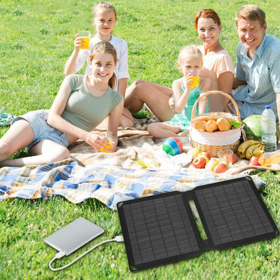 Piles solaires monocristallines portables pour les situations d'urgence Les chargeurs de panneaux solaires ETFE 10W 5V
