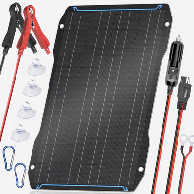 Résistant à l'eau 30 Watt Panneau solaire flexible Chargeur de batterie de voiture Portable