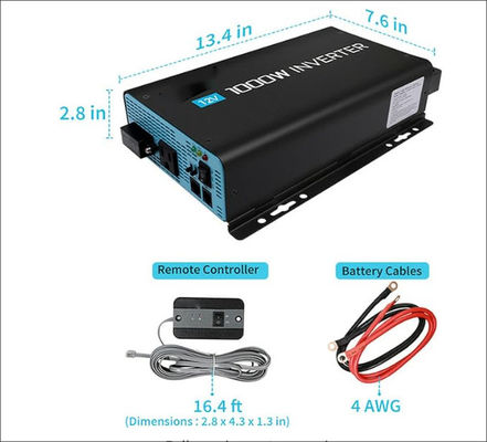 FTB1000 Inverteur solaire hors réseau MPPT pour système solaire hors réseau avec noir