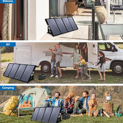 Couverture solaire pliante portable 400W IP67 étanche pour la centrale électrique