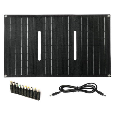 Chargeur de batterie solaire marine pliable de 30W pour le camping en plein air