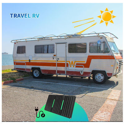 Chargeur de batterie solaire marine pliable de 30W pour le camping en plein air