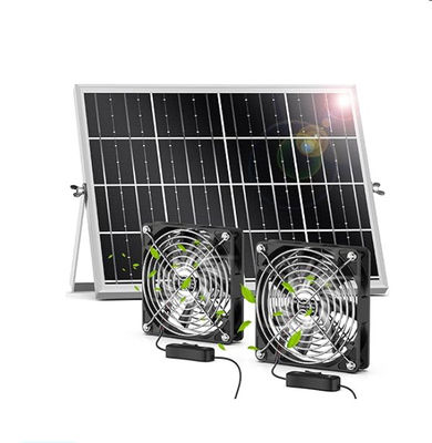 FTBM22 Ventilateur solaire, kit de ventilateur solaire avec panneau solaire 22W IP67 étanche