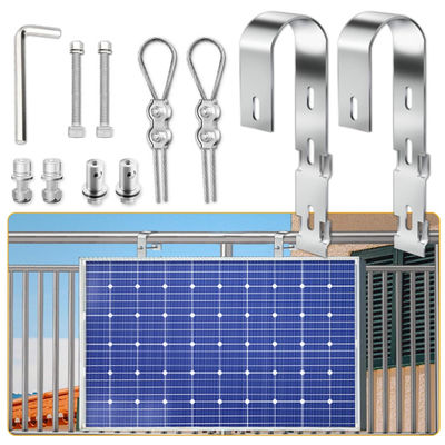 Panneau de système solaire photovoltaïque commercial de 800 W Pour l'installation sur balcon