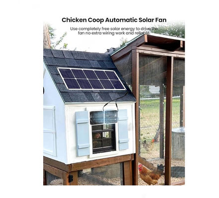 FTBM30 Kit de ventilateur à panneau solaire, 30W, alimenté par l'énergie solaire, portable résistant aux intempéries IP65