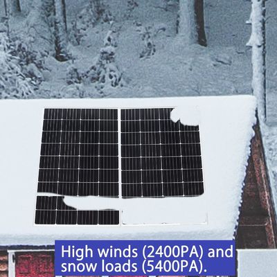 Module de panneau solaire rigide mono PV 12V 24V 300W 150W Puissance