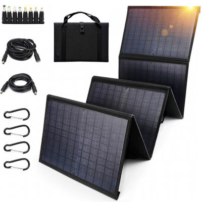 Panneau solaire pliable à haut rendement 60W avec USB 5V pour le camping, téléphone cellulaire