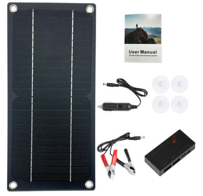 Panneaux de charge solaire portables monocristallins au silicium USB