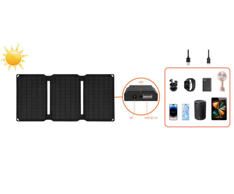 Chargeurs de panneaux solaires portables de 20 W