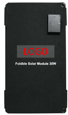 Chargeur de panneau solaire pliable de 30W personnalisé avec sortie CC