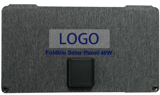 FT40W Panneau solaire pliable 40W Panneau solaire pliable étanche IP65 avec noir