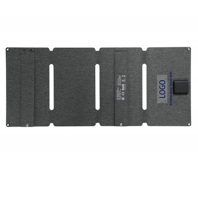 Couverture solaire pliable à haute efficacité de 40W IP68 étanche pour le camping